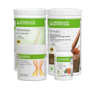 Herbalife Formula 1 Chocolate Nutritional Shake, Shakemate, 200g Protein Powder, and Afresh Combo Pack